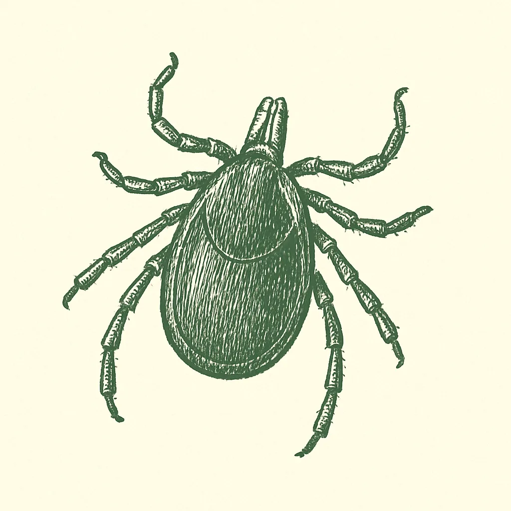 Ícono de garrapata